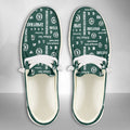 NCAA Michigan State Spartans Custom Name Hey Dude Shoes 04 M12