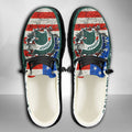 NCAA Michigan State Spartans Custom Name Hey Dude Shoes 07 M79
