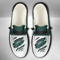 NCAA Michigan State Spartans Custom Name Hey Dude Shoes 09 M79