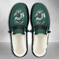 NCAA Michigan State Spartans Custom Name Hey Dude Shoes 10 M79