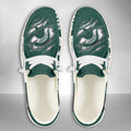 NCAA Michigan State Spartans Custom Name Hey Dude Shoes 11 M79