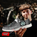 NCAA Michigan State Spartans Custom Name Hey Dude Shoes 15 M79