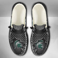 NCAA Michigan State Spartans Custom Name Hey Dude Shoes 15 M79