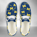 NCAA Michigan Wolverines - Custom Name Hey Dude Shoes 02
