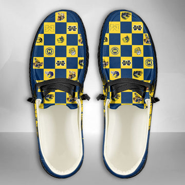 NCAA Michigan Wolverines Custom Name Hey Dude Shoes 01 CH1