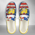NCAA Michigan Wolverines Custom Name Hey Dude Shoes 07 M79