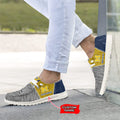 NCAA Michigan Wolverines Custom Name Hey Dude Shoes 08 M79