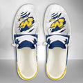 NCAA Michigan Wolverines Custom Name Hey Dude Shoes 09 M79
