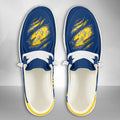 NCAA Michigan Wolverines Custom Name Hey Dude Shoes 10 M79