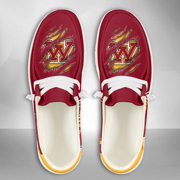 NCAA Minnesota Golden Gophers Custom Name Hey Dude Shoes 06 M7