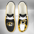 NCAA Missouri Tigers - Custom Name Hey Dude Shoes 02