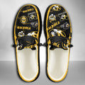 NCAA Missouri Tigers Custom Name Hey Dude Shoes 02 M12