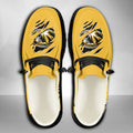 NCAA Missouri Tigers Custom Name Hey Dude Shoes 10 M79