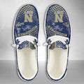 NCAA Navy Midshipmen Custom Name Hey Dude Shoes 03 M7
