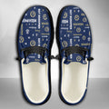 NCAA Navy Midshipmen Custom Name Hey Dude Shoes 04 M7