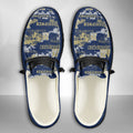 NCAA Navy Midshipmen Custom Name Hey Dude Shoes 05 M7