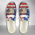 NCAA Navy Midshipmen Custom Name Hey Dude Shoes 07 M79