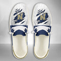 NCAA Navy Midshipmen Custom Name Hey Dude Shoes 09 M79