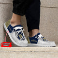 NCAA Navy Midshipmen Custom Name Hey Dude Shoes 09 M79