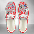 NCAA Nebraska Cornhuskers Custom Name Hey Dude Shoes 01 M7
