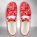 NCAA Nebraska Cornhuskers Custom Name Hey Dude Shoes 04 M12