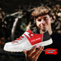 NCAA Nebraska Cornhuskers Custom Name Hey Dude Shoes 09 M79