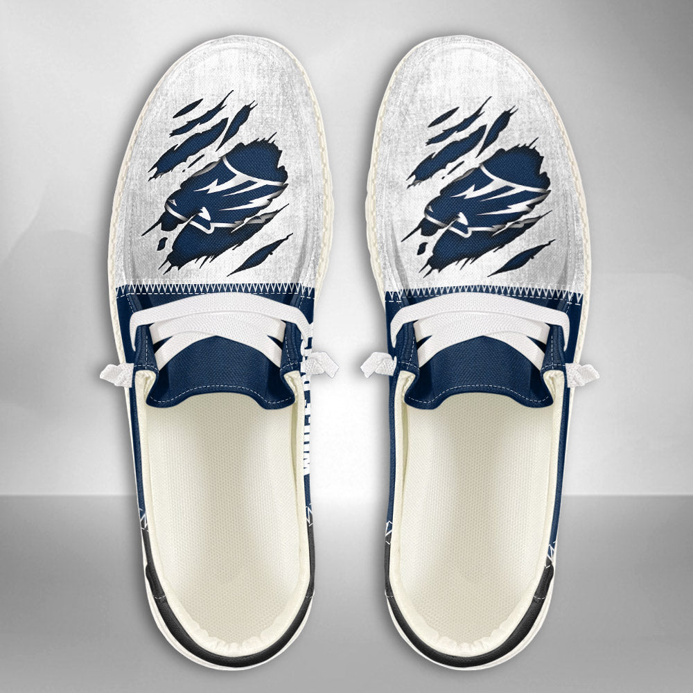 NCAA Nevada Wolf Pack Custom Name Hey Dude Shoes 09 M79
