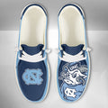 NCAA North Carolina Tar Heels - Custom Name Hey Dude Shoes 02