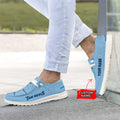 NCAA North Carolina Tar Heels - Custom Name Hey Dude Shoes X03