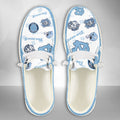 NCAA North Carolina Tar Heels Custom Name Hey Dude Shoes 01 M7