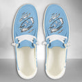 NCAA North Carolina Tar Heels Custom Name Hey Dude Shoes 10 M79