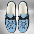 NCAA North Carolina Tar Heels Custom Name Hey Dude Shoes 11 M79