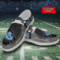 NCAA North Carolina Tar Heels Custom Name Hey Dude Shoes 15 M79