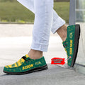NCAA North Dakota State Bison Custom Name Hey Dude Shoes 01 M7