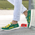 NCAA North Dakota State Bison Custom Name Hey Dude Shoes 01 M7
