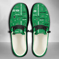 NCAA NORTH TEXAS MEAN GREEN Custom Name Hey Dude Shoes 04 M12