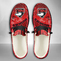 NCAA Northern Illinois Huskies Custom Name Hey Dude Shoes 03 M7