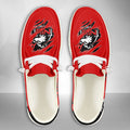 NCAA Northern Illinois Huskies Custom Name Hey Dude Shoes 06