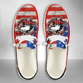 NCAA Northern Illinois Huskies Custom Name Hey Dude Shoes 07 M79