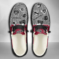 NCAA Northern Illinois Huskies Custom Name Hey Dude Shoes 08 M79