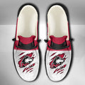 NCAA Northern Illinois Huskies Custom Name Hey Dude Shoes 09 M79