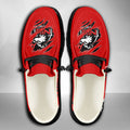 NCAA Northern Illinois Huskies Custom Name Hey Dude Shoes 10 M79
