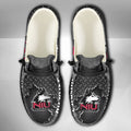 NCAA Northern Illinois Huskies Custom Name Hey Dude Shoes 15 M79