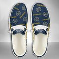NCAA Notre Dame Fighting Irish - Custom Name Hey Dude Shoes 02