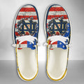 NCAA Notre Dame Fighting Irish Custom Name Hey Dude Shoes 07 M79