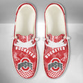 NCAA Ohio State Buckeyes Custom Name Hey Dude Shoes 03 M7