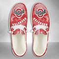 NCAA Ohio State Buckeyes Custom Name Hey Dude Shoes 03 M7