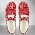 NCAA Ohio State Buckeyes Custom Name Hey Dude Shoes 04 M12