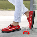 NCAA Ohio State Buckeyes Custom Name Hey Dude Shoes 05 M22