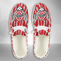 NCAA Ohio State Buckeyes Custom Name Hey Dude Shoes 08 M7
